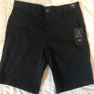 RVCA stretch shorts chino  20 in length new with tags